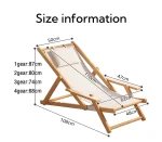 LC001 Miami Deck Chair Zebnao - Image 9