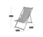 LC001 Miami Deck Chair Zebnao - Image 7