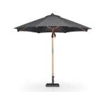 GU1003 Teak Centre Pole Teak Umbrella Dia270cm - Image 3