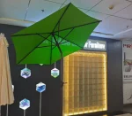 GU01003K Tilted Centre Pole Umbrella