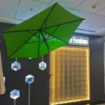 GU01003K Tilted Centre Pole Umbrella