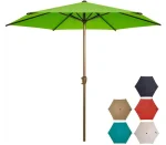 GU01003K Tilted Centre Pole Umbrella - Image 2