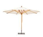 GU1003 TEAK Centre Pole Garden Umbrella Teak Wood - Image 7