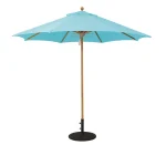 GU1003 Teak Centre Pole Garden Umbrella - Image 7