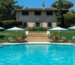 GU1003 Teak Centre Pole Garden Umbrella - Image 4