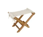 LC003 Folding Stool Teak