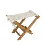 LC003 Folding Stool Teak